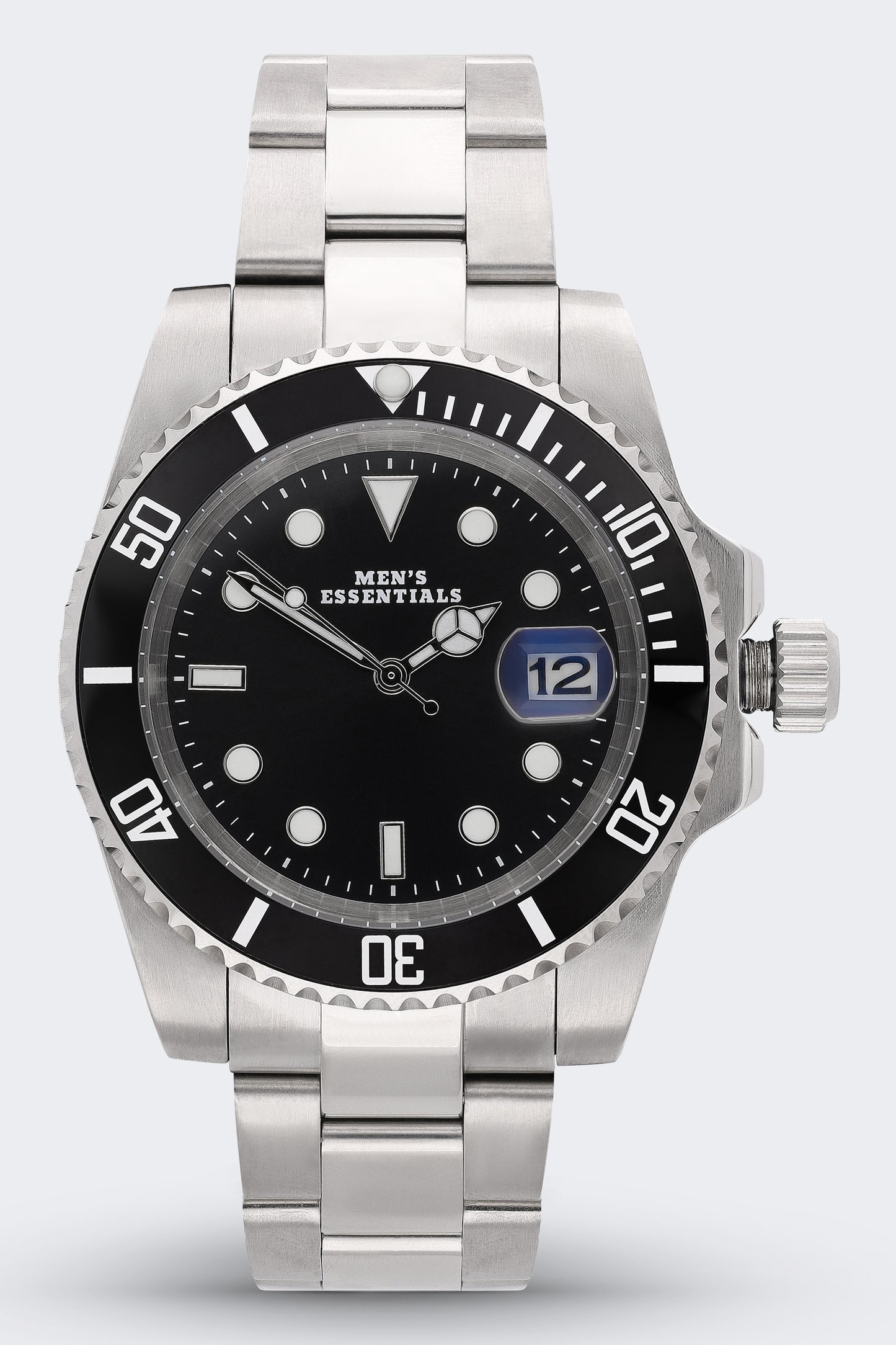 TITAN WATCH - SILVER/BLACK
