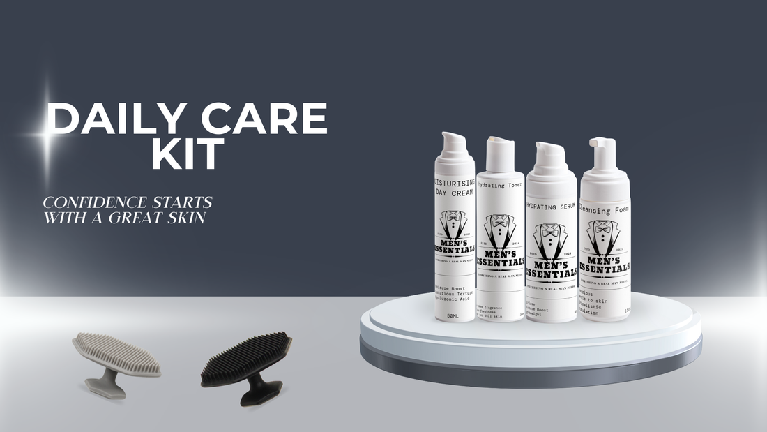 Skincare basics voor mannen - Wat je écht nodig hebt.