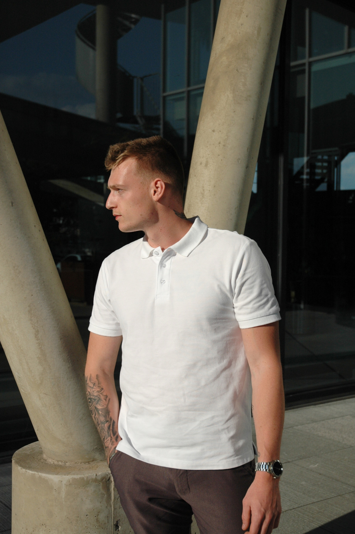 CLASSIC COMFORT POLO - WHITE