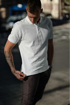 CLASSIC COMFORT POLO - WHITE
