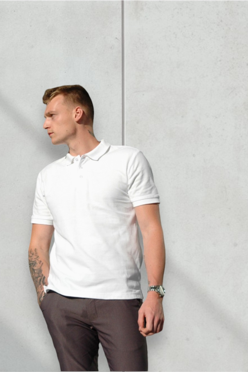 CLASSIC COMFORT POLO - WHITE
