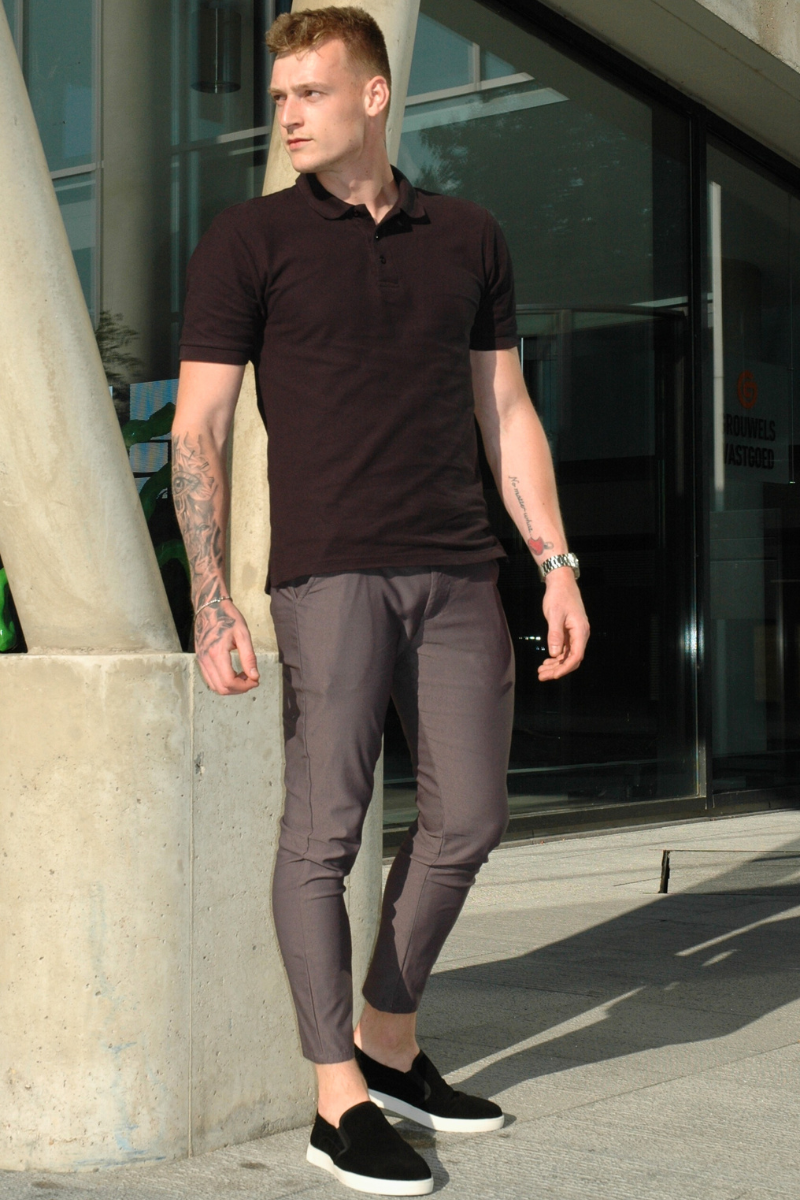 CLASSIC COMFORT POLO - BLACK