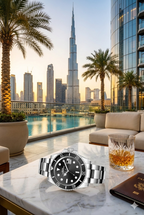 TITAN WATCH - SILVER/BLACK