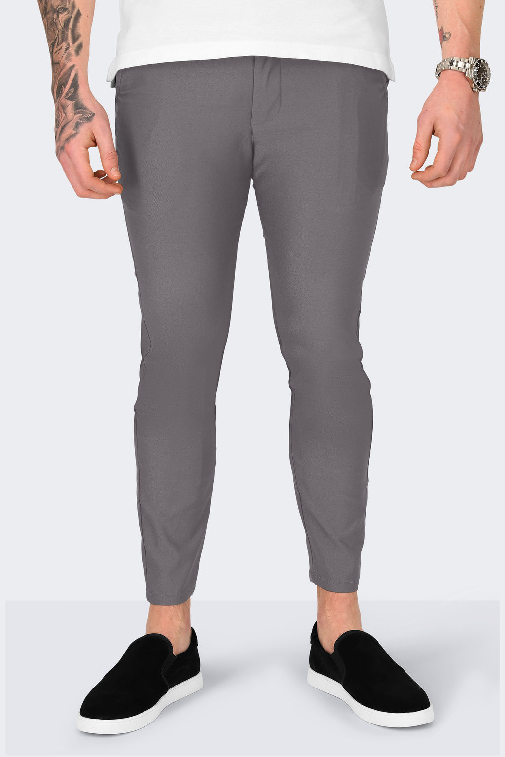 SUPER STRETCH PANTALON - GREY