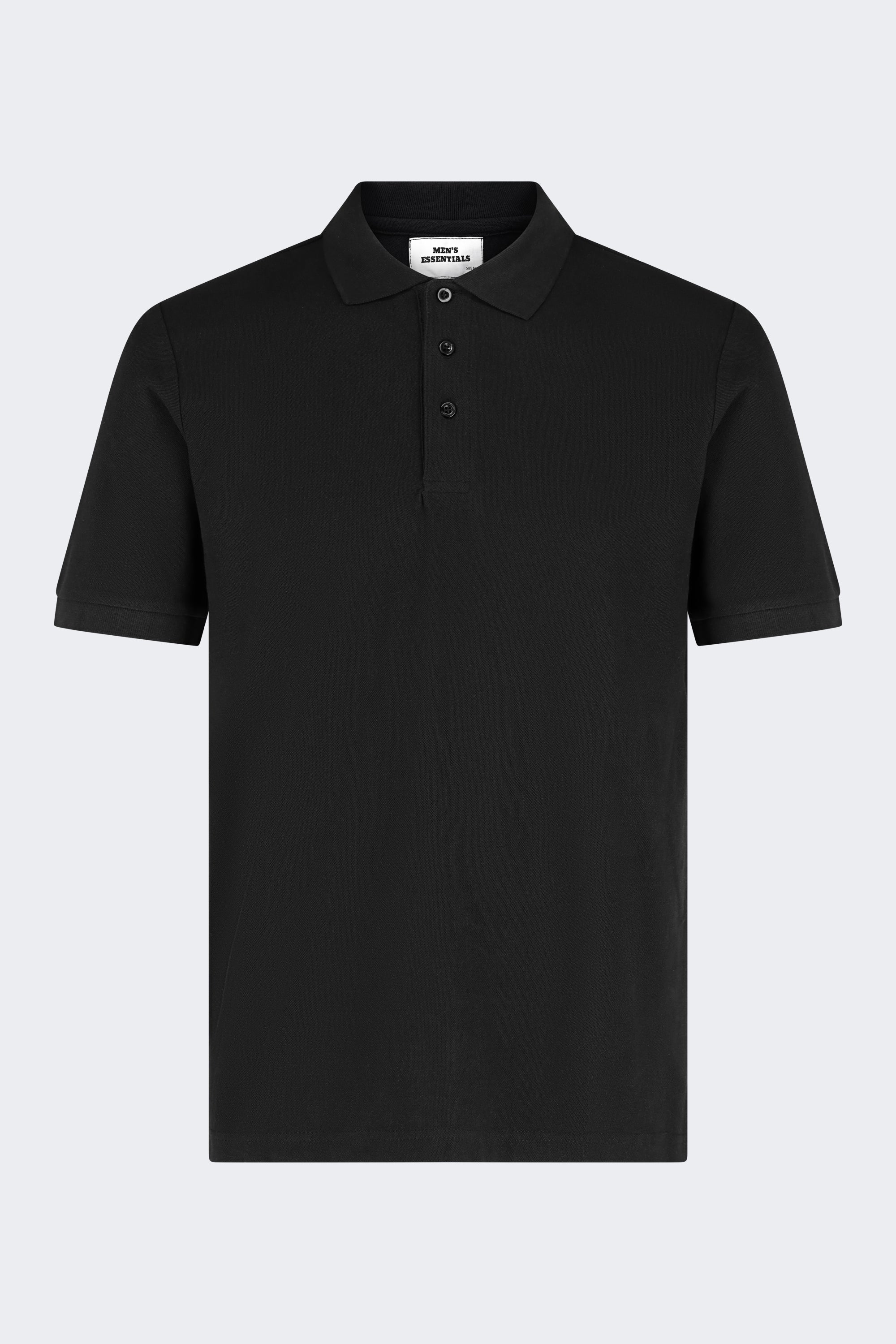 CLASSIC COMFORT POLO - BLACK