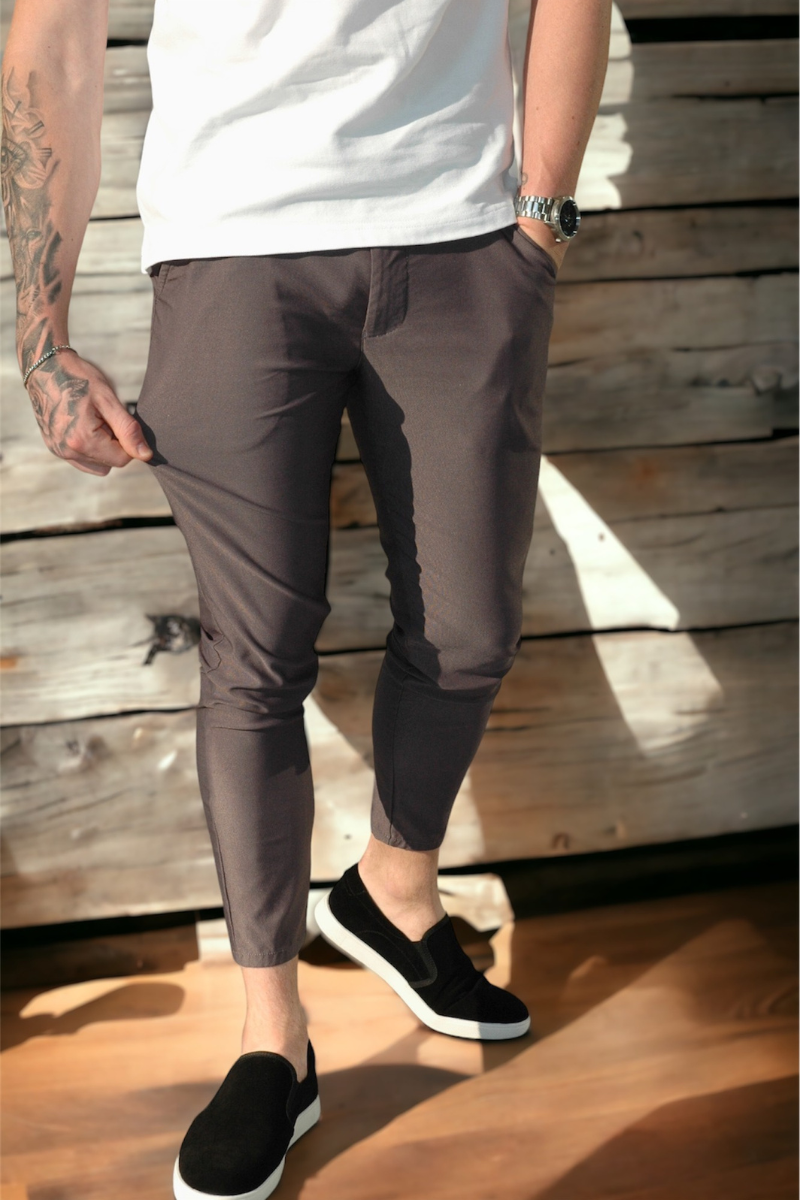 SUPER STRETCH PANTALON - GREY
