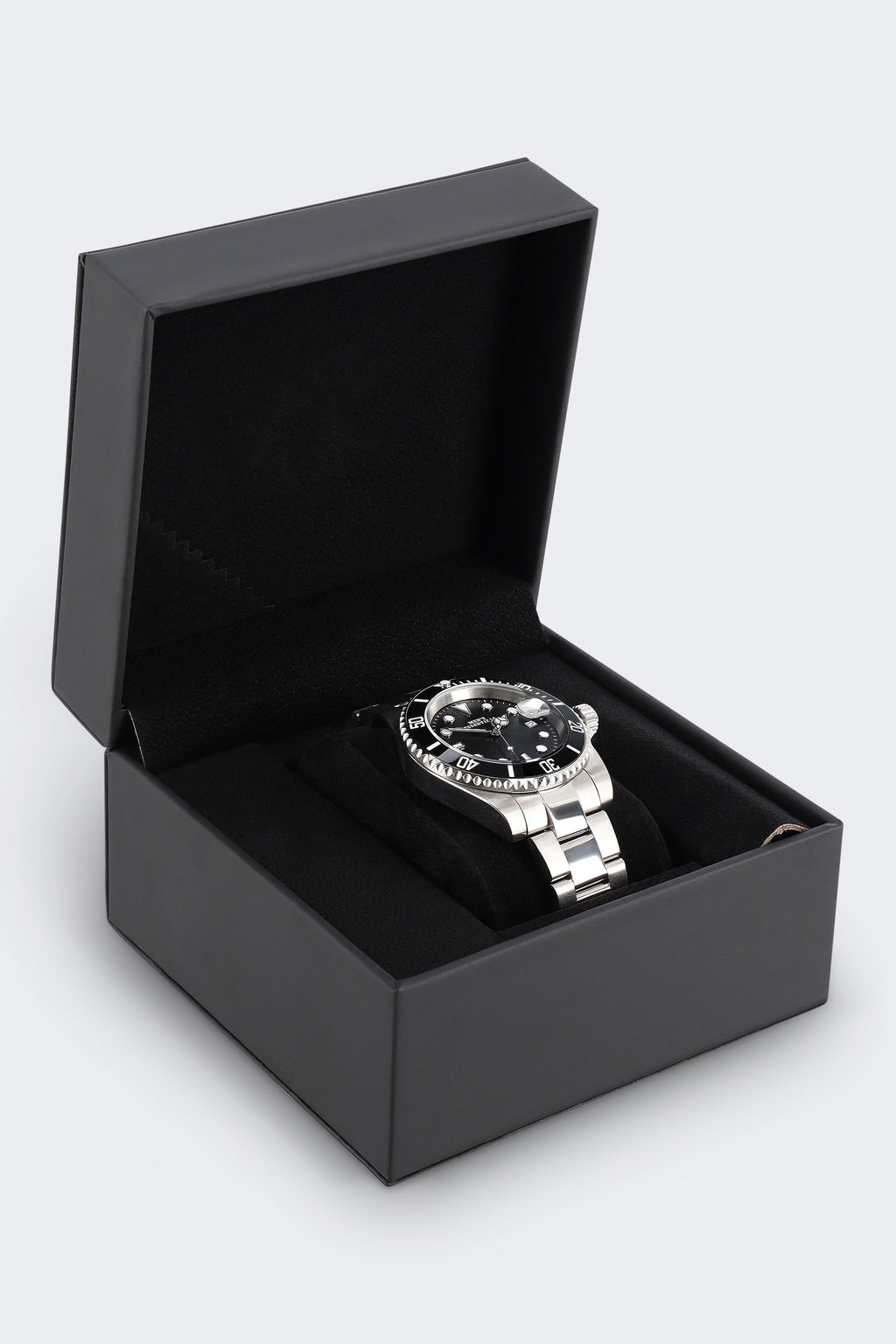 TITAN WATCH - SILVER/BLACK