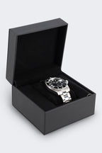 TITAN WATCH - SILVER/BLACK