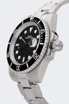 TITAN WATCH - SILVER/BLACK